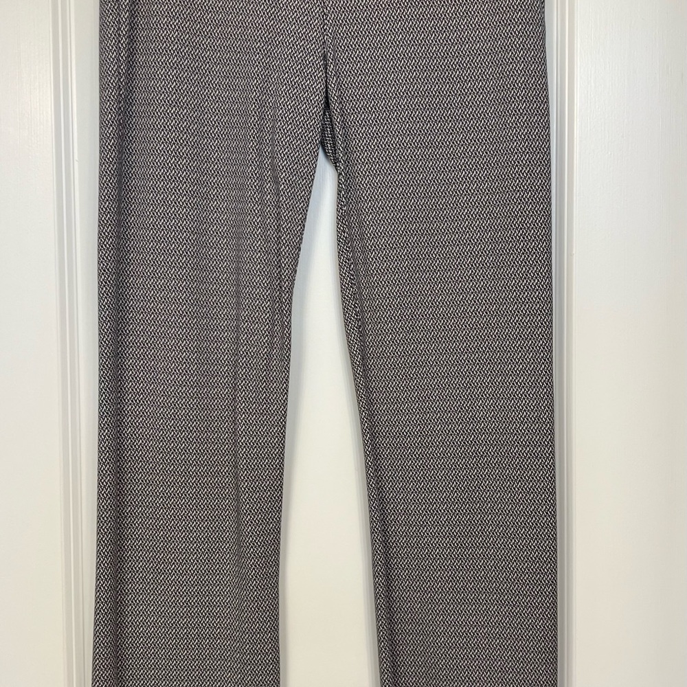 Women’s  Black and White Patterned Pants